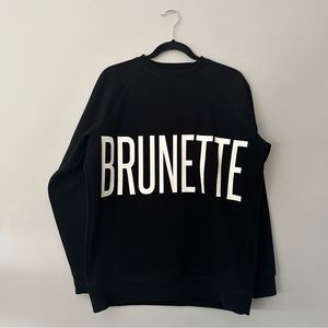 XS/S Brunette Crewneck